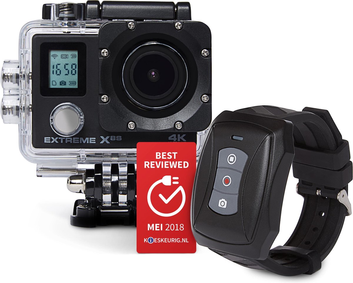 Vizu Extreme X8S -  Actioncam met remote