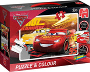 Cars 3 Puzzle & Colour