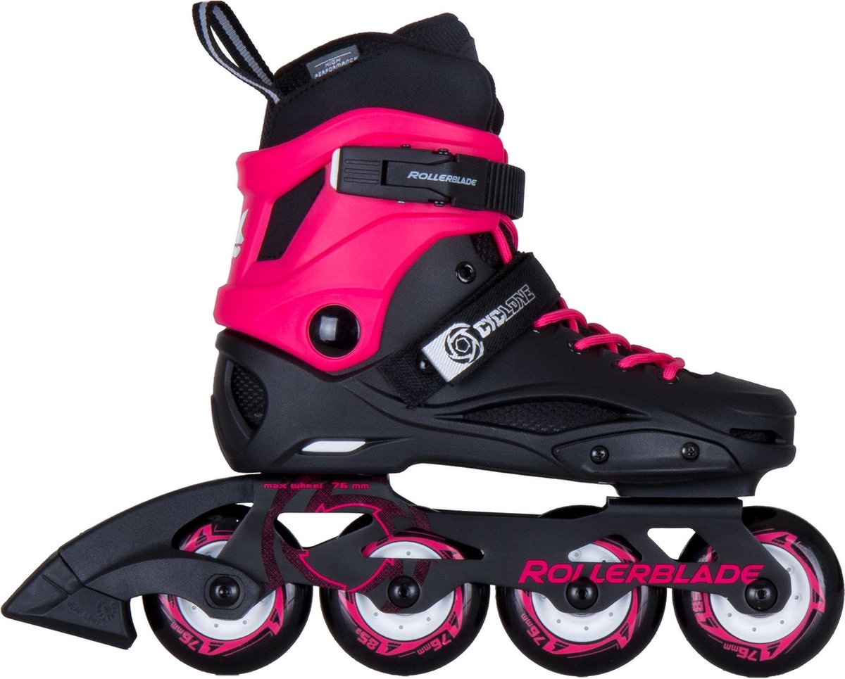 Rollerblade Cyclone Inlineskates - Maat 31/33 - Meisjes - zwart/ roze