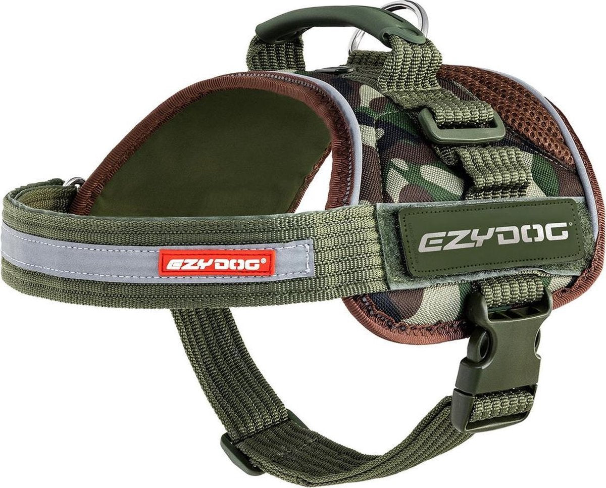 EzyDog Convert Harnas - Hondentuig - S - Camouflage