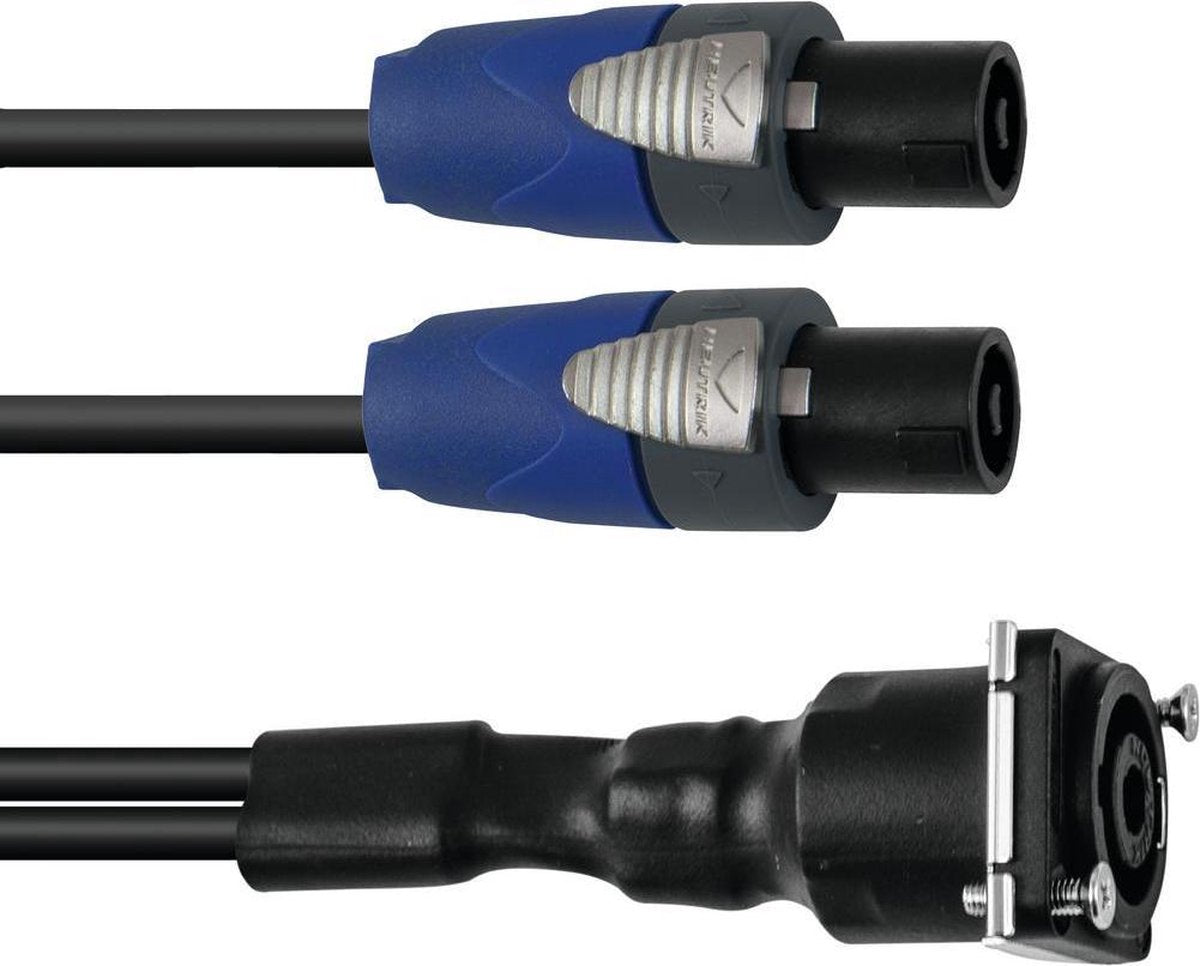PSSO-patchsnoer Speakon / Speakon S 4-pins 1m
