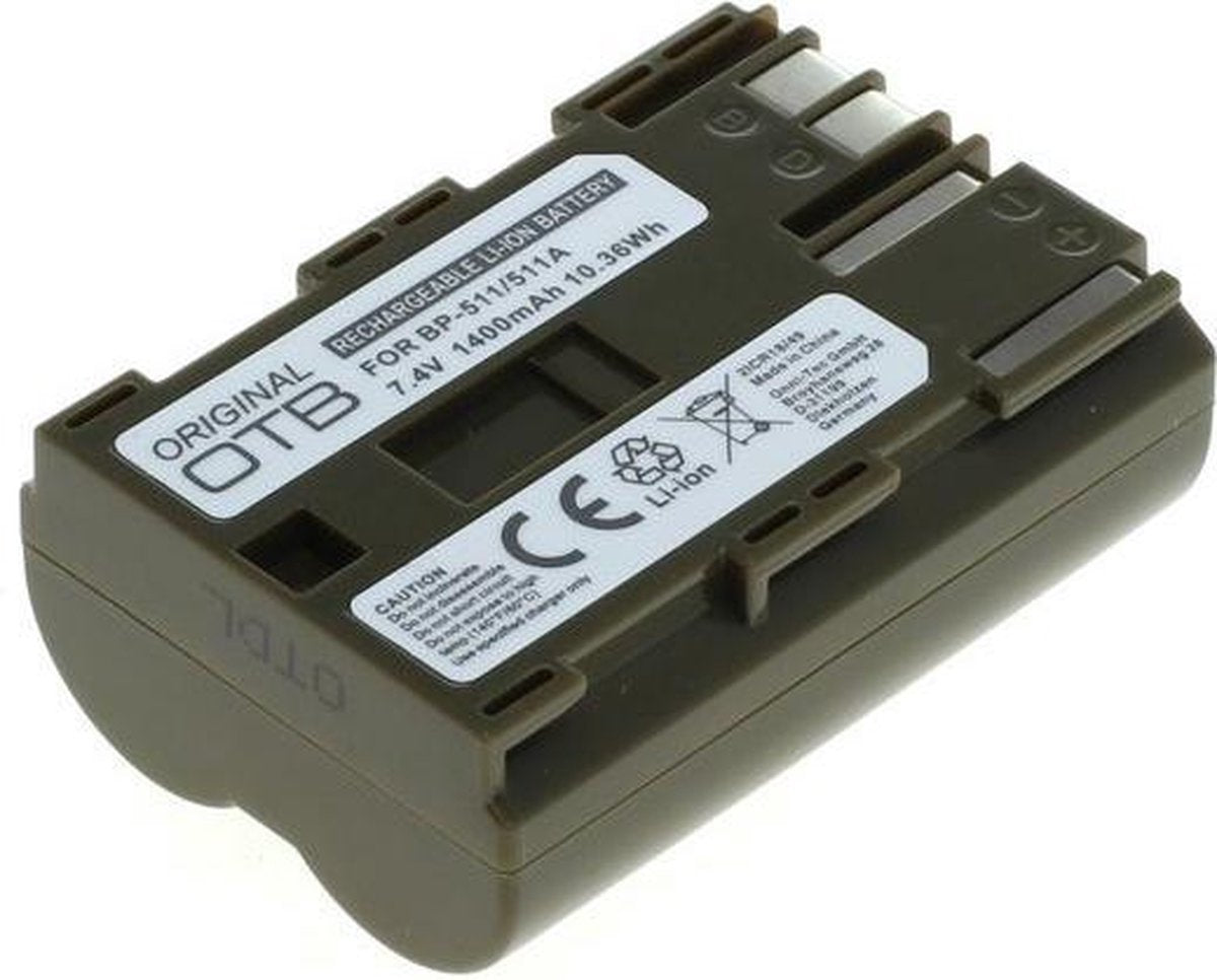 OTB Camera accu compatibel met Canon BP-508