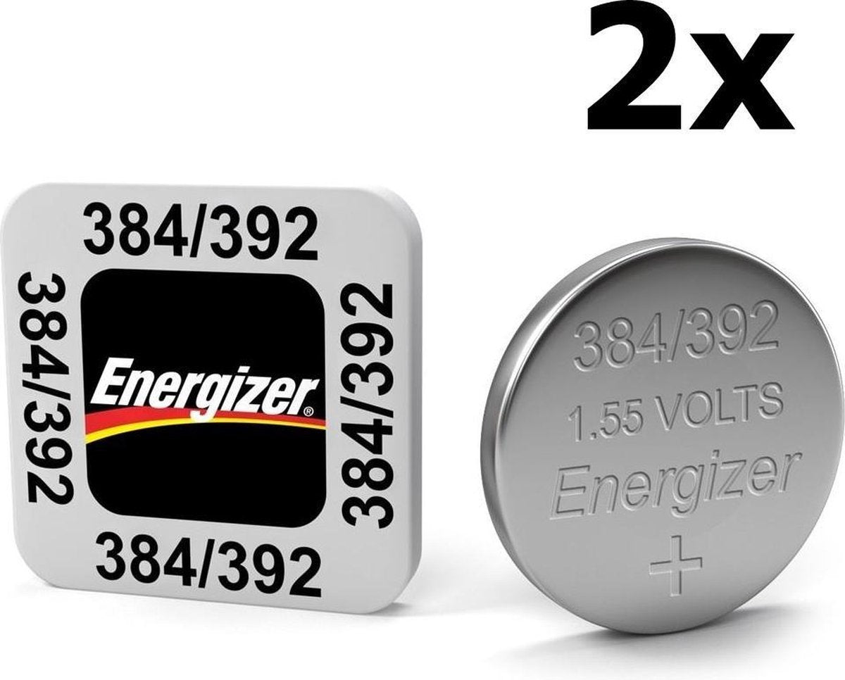 2 Stuks - Energizer 384/392 1.55V knoopcel batterij