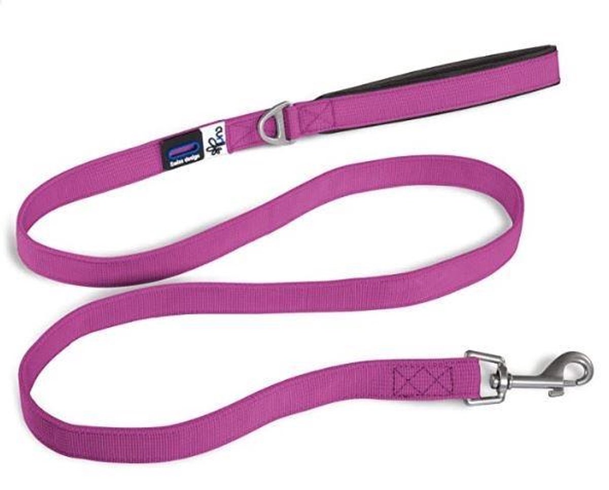 Curli Hondenlijn Basic Leash 140 X 2 Cm Nylon Fuchsia