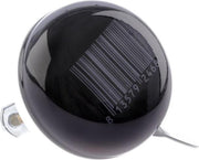 Fietsbel Ding Dong Stripes 60 mm - zwart/witte barcode