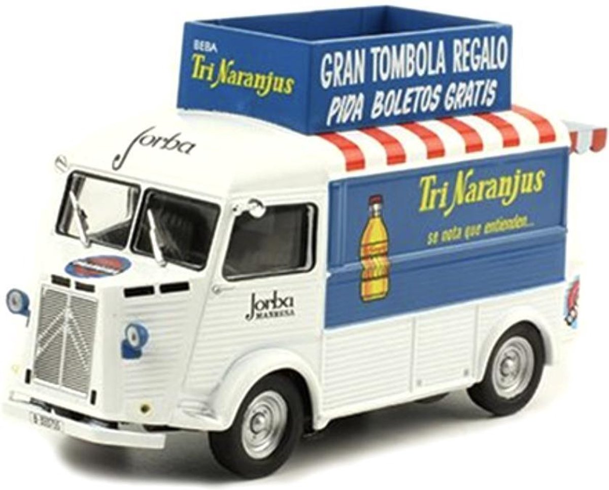 ATLAS Citroen TYPE H 'TRI NARANJUS' 1959 schaalmodel 1:43