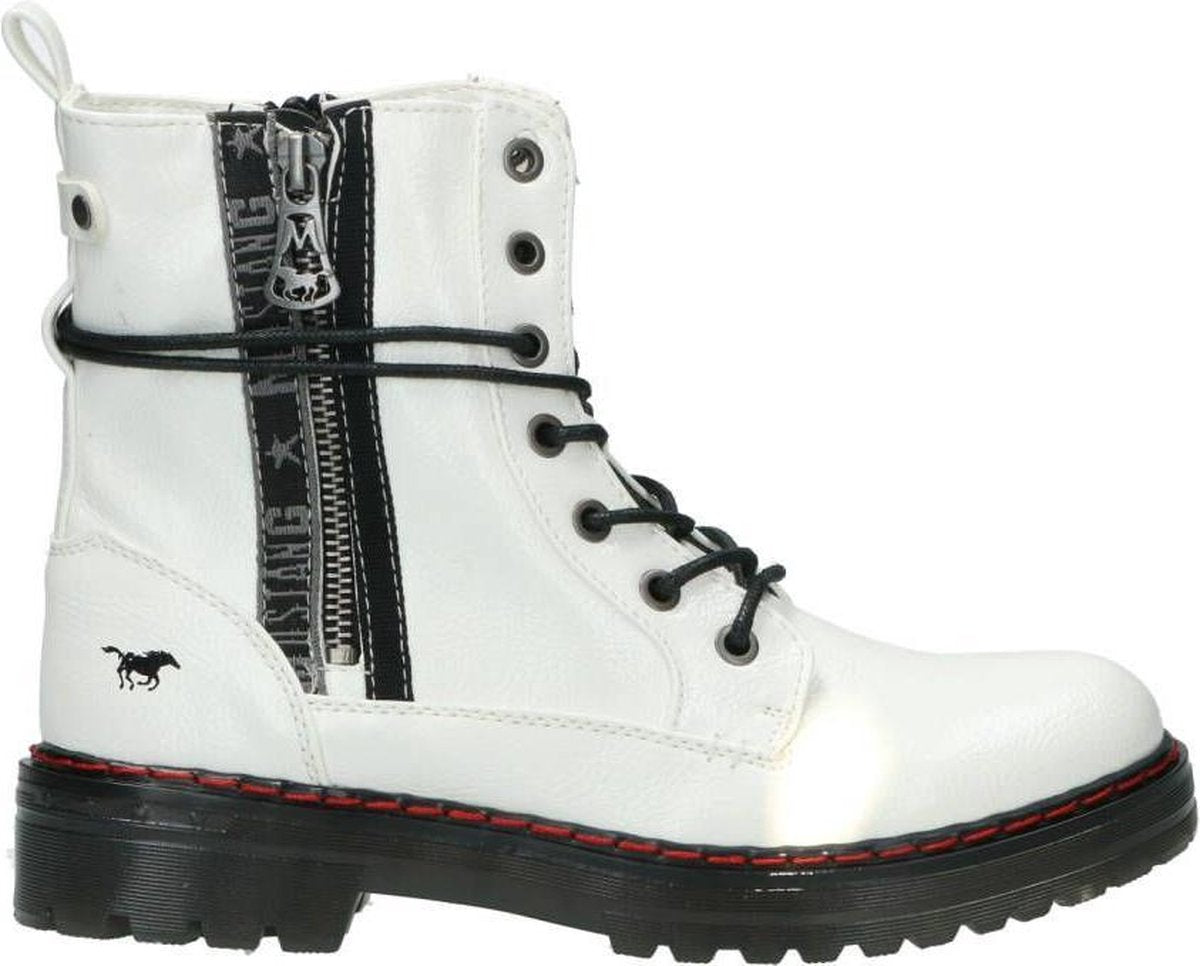 Mustang Veterboot Vrouwen Wit