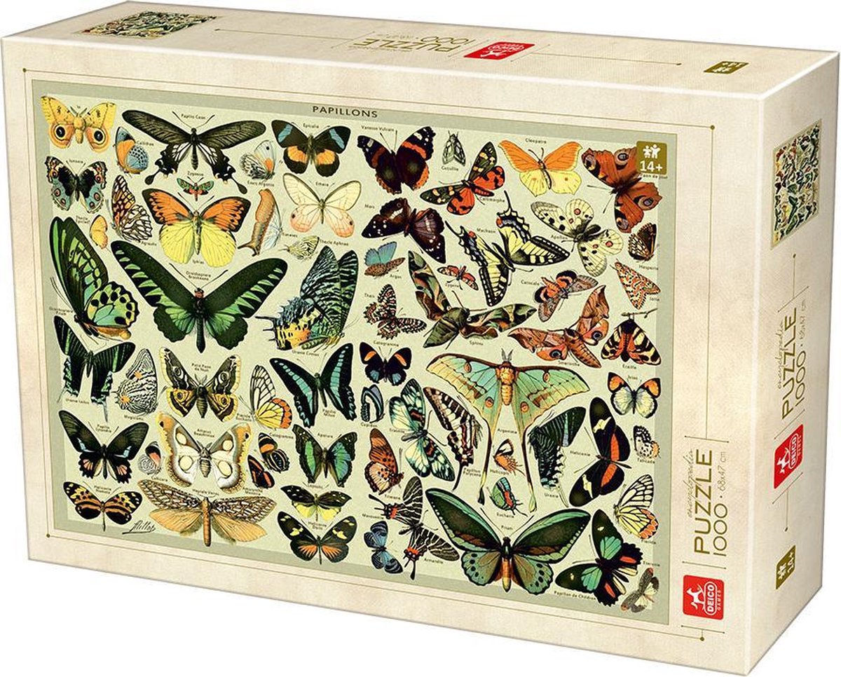 Encyclopedia Butterflies -  Puzzle 1