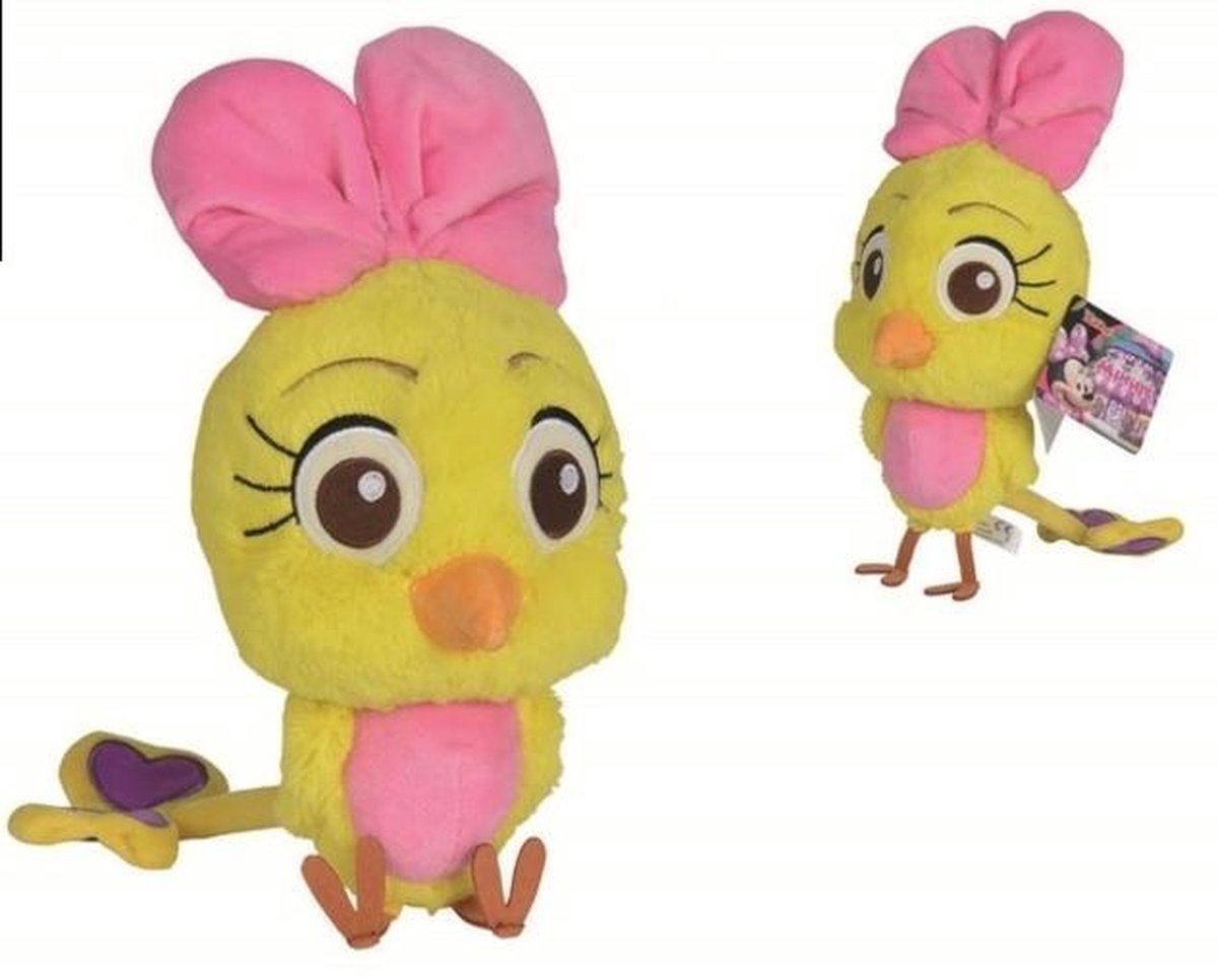 Pluche Disney Happy Helper Geel Knuffel 25 cm