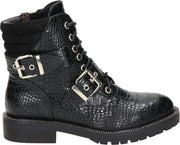 Dolcis dames bikerboot - Zwart - Maat 36