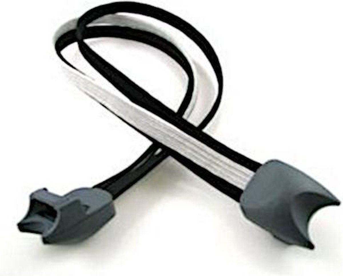 Gazelle Snelbinder New Edge Voor Dikke Drager Zwart/grijs