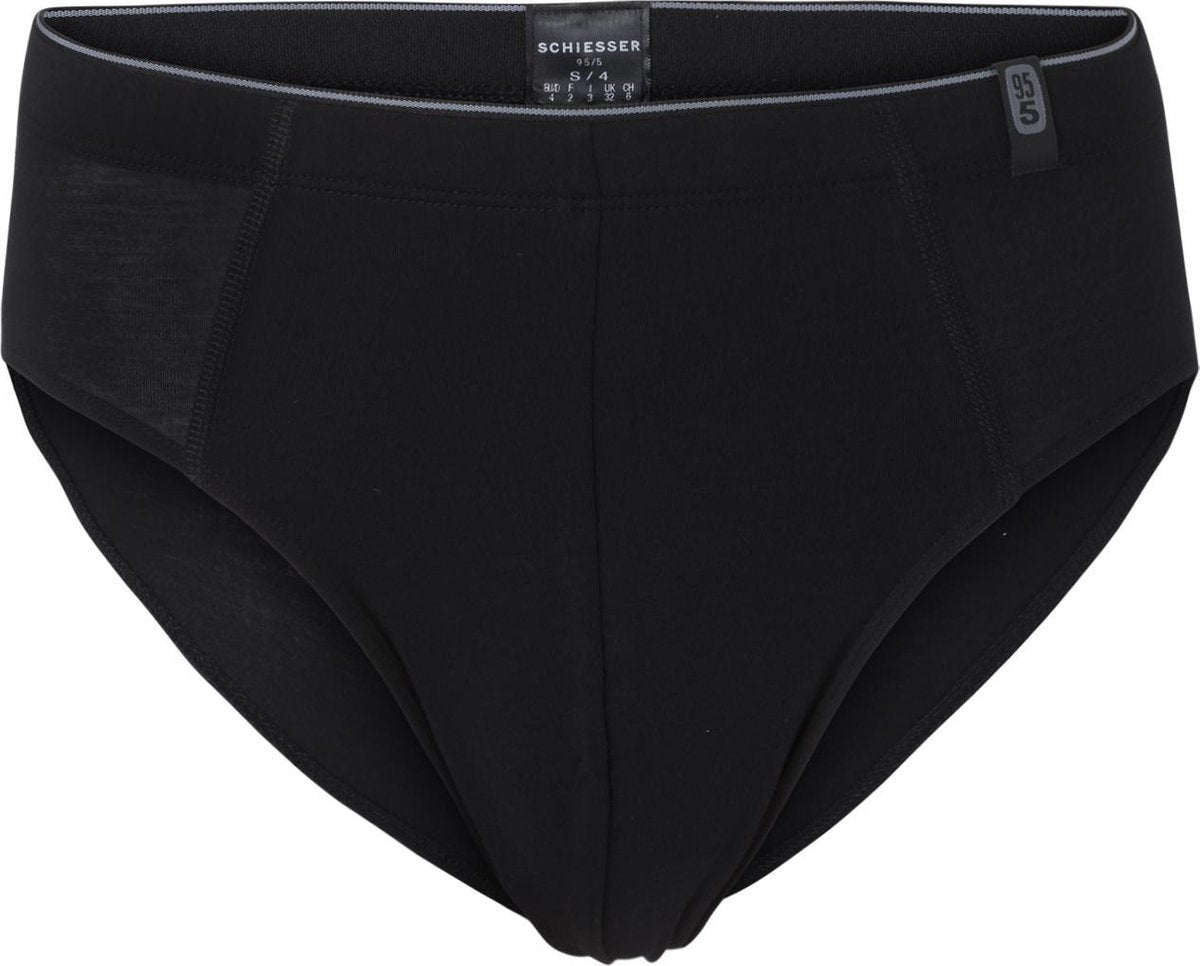 SCHIESSER 95/5 minislip (1-pack) - zwart -  Maat: XL