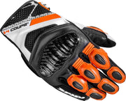 Spidi X-4 Coupe Black Orange Motorcycle Gloves S