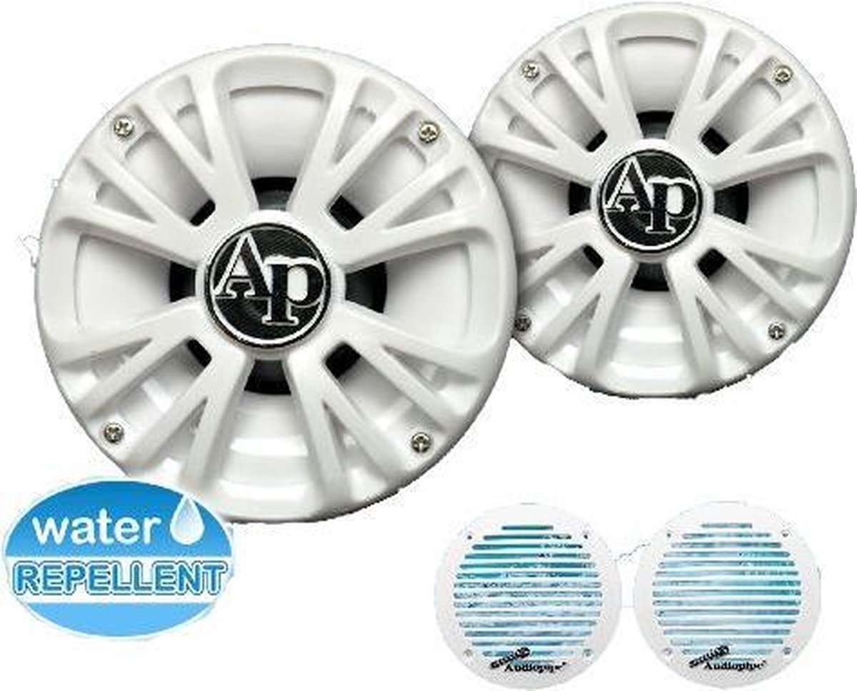 Audiopipe 1" 100 Watt marine tweeterset met UV bescherming