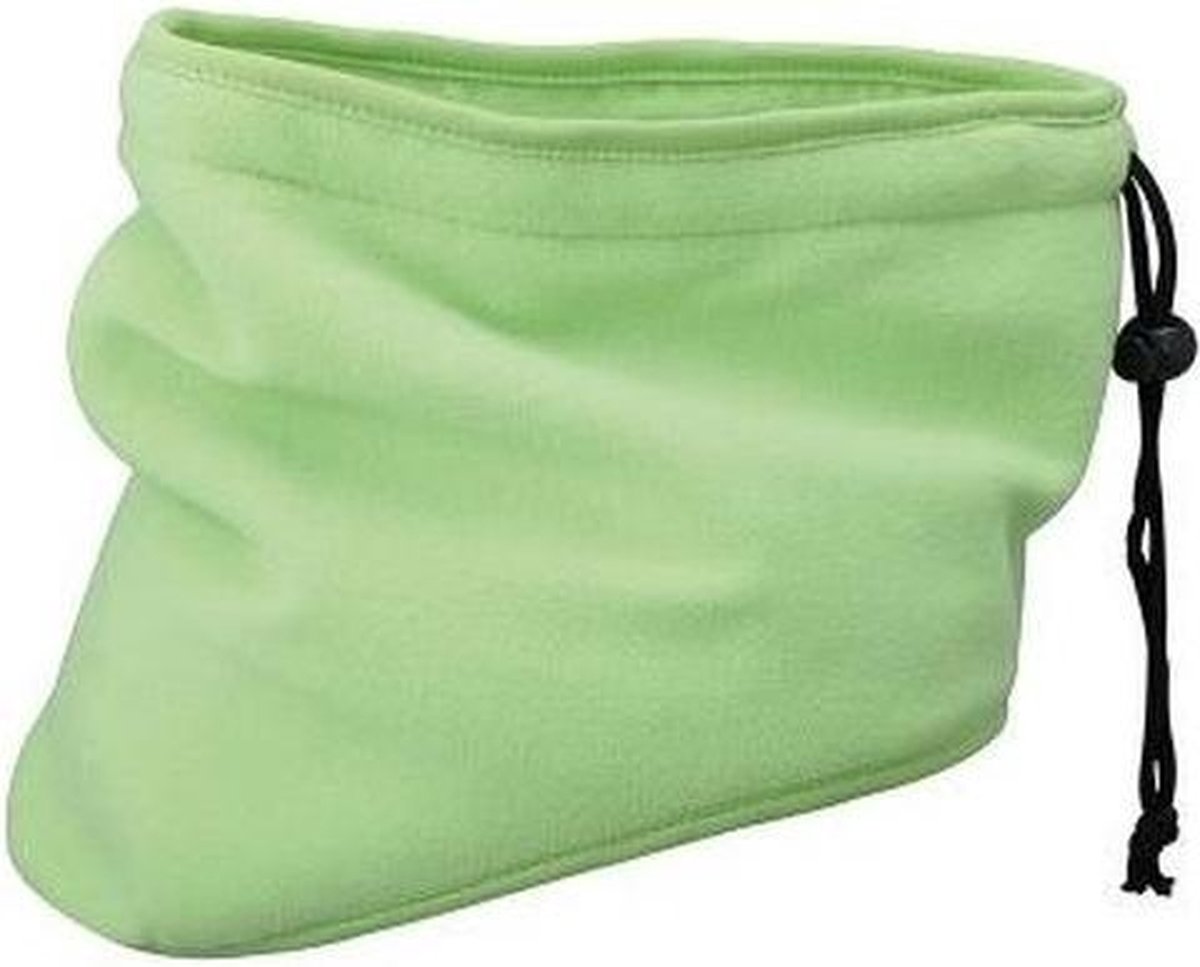 Thinsulate nekwarmer sjaal lime groen
