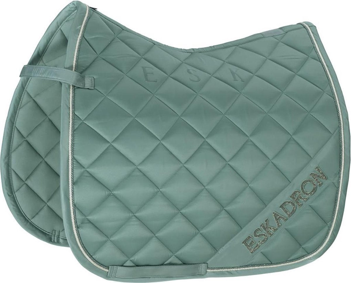 Eskadron Zadeldek  Classic Mattgloss Diagonal - Green - dressuur Pony