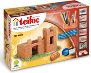 Teifoc Bouwdoos - Kasteel & Pennenhouder - Inclusief Cement Kom