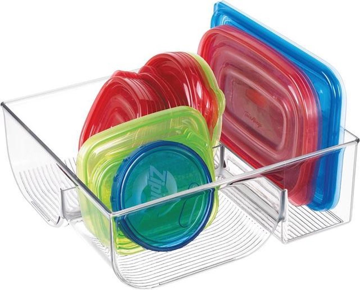 Keukenkast organizer kunststof deksels iDesign - Kitchen Binz