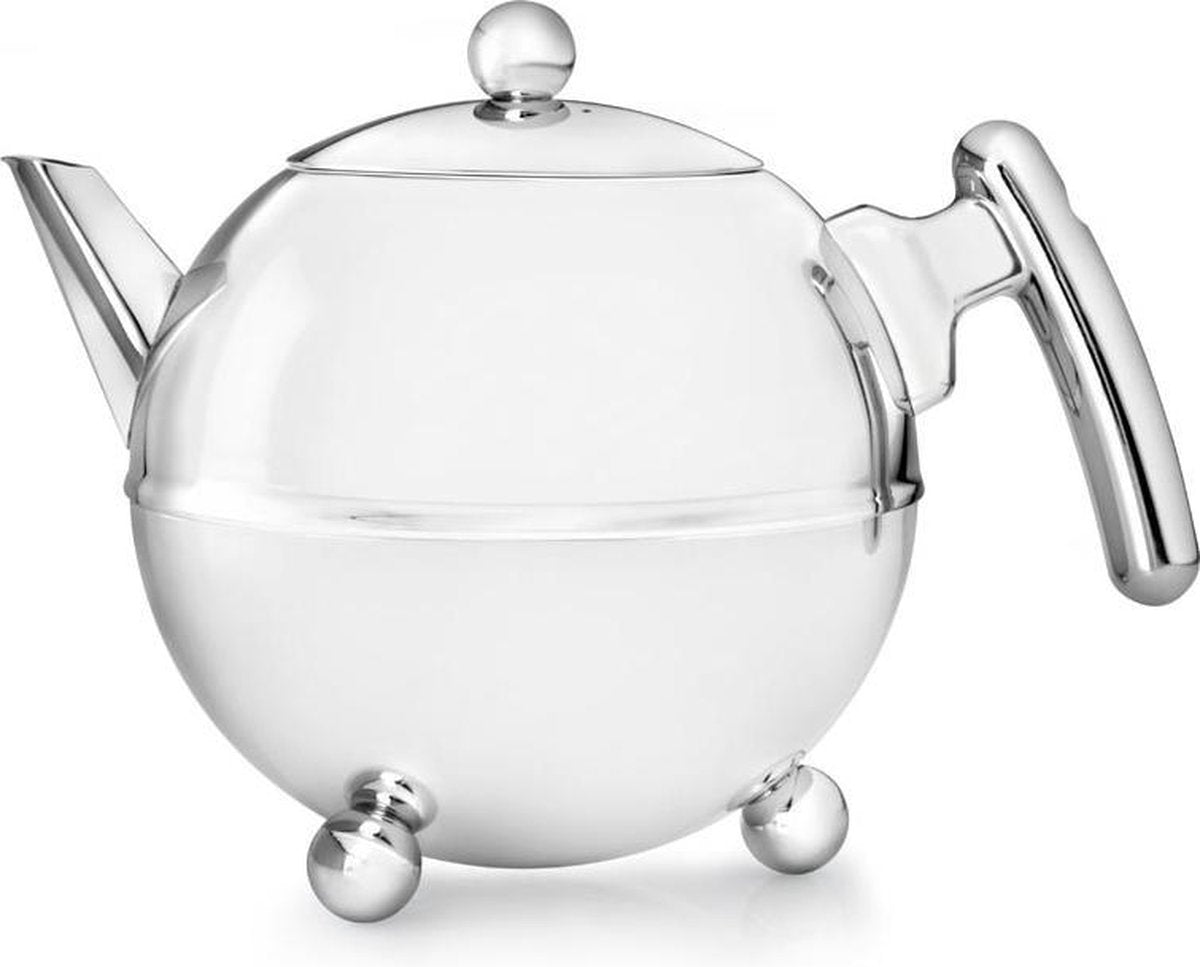 Bredemeijer Duet Bella Ronde Theepot - 1.2 l Chroom