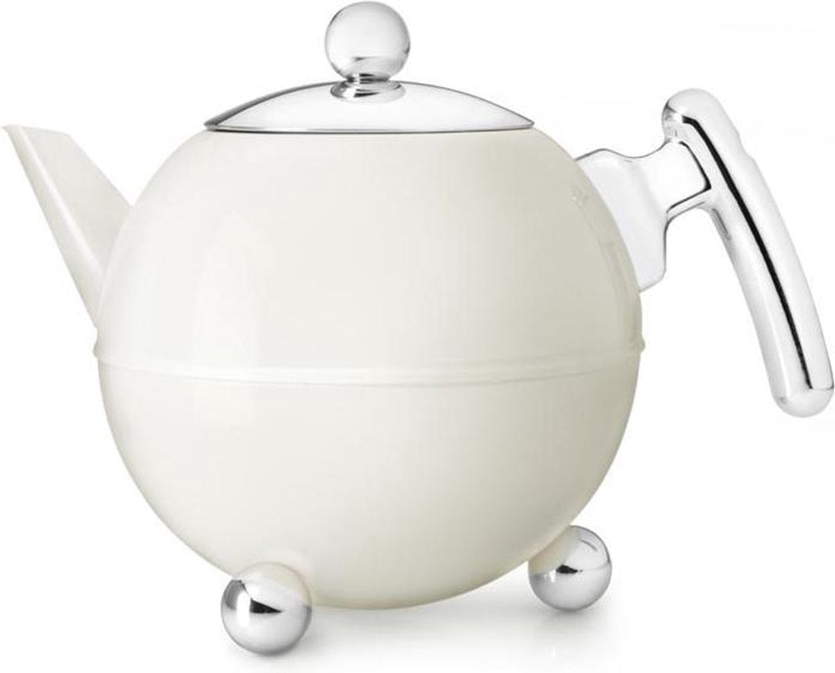 Bredemeijer Duet Bella Ronde Theepot - 1.2 l - Crème