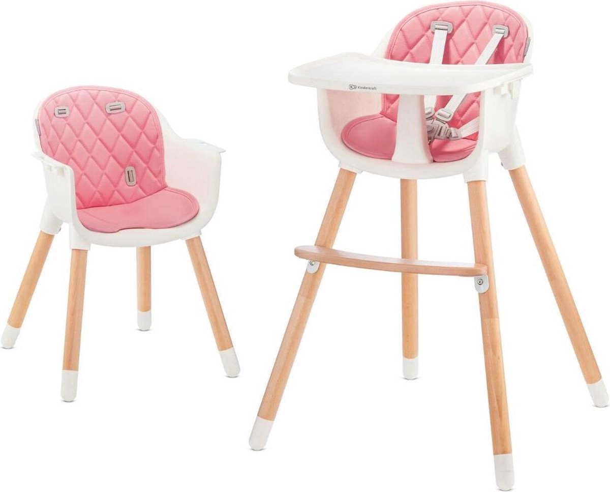 Kinderkraft Kinderstoel 2 in 1 Sienna Roze