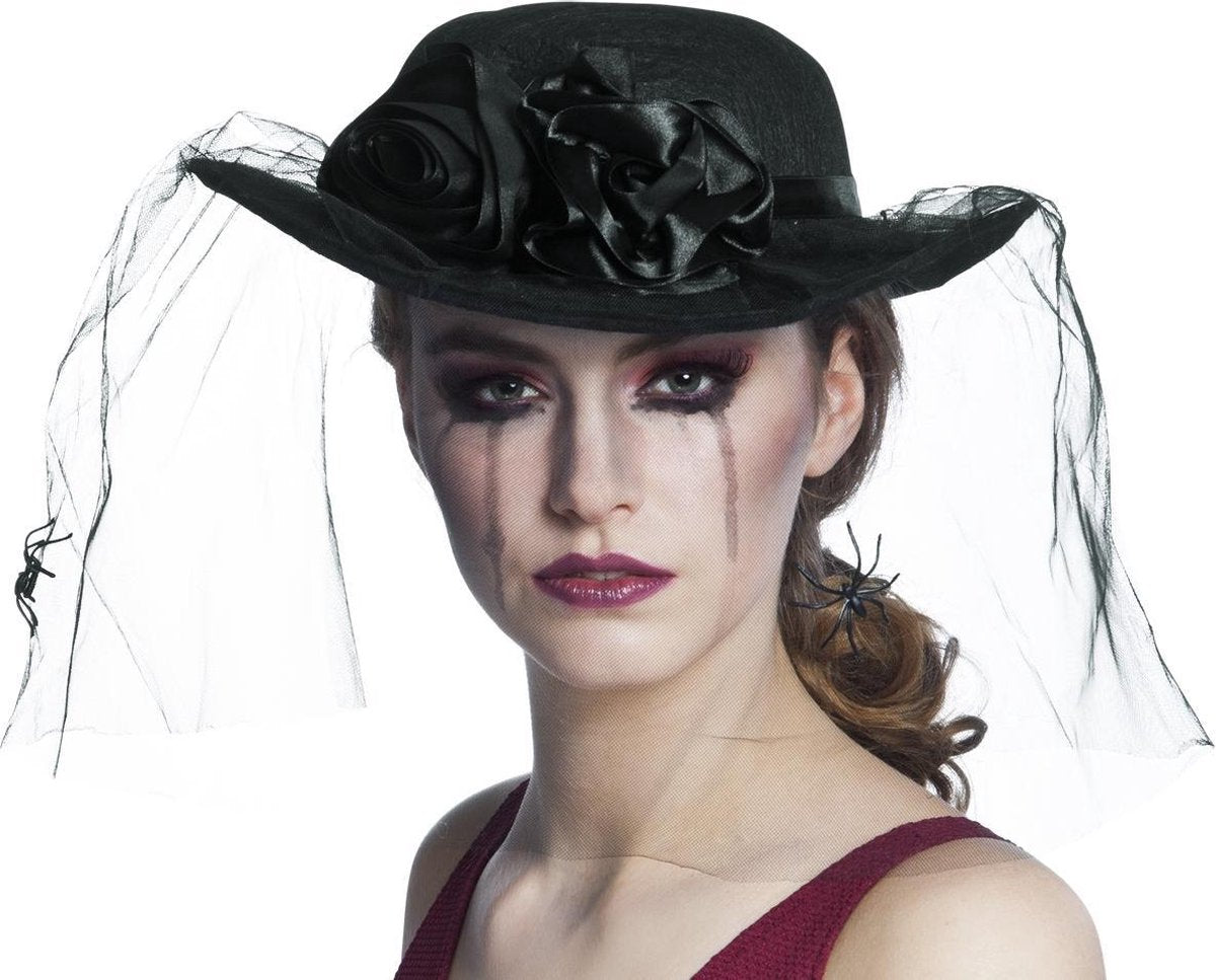 12 stuks: Hoed Spin widow