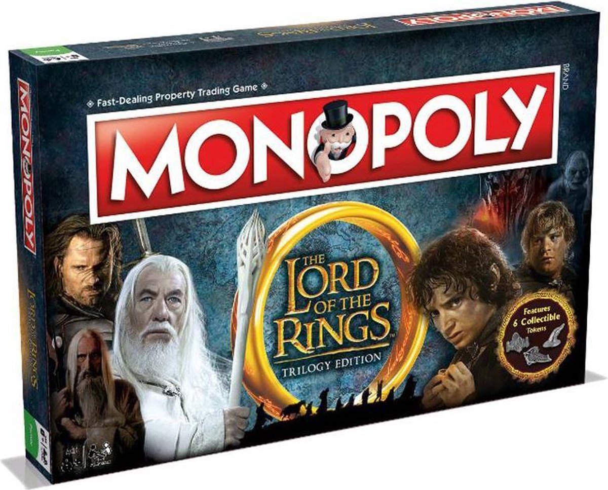Monopoly Lord of the Rings - Engelstalig Bordspel