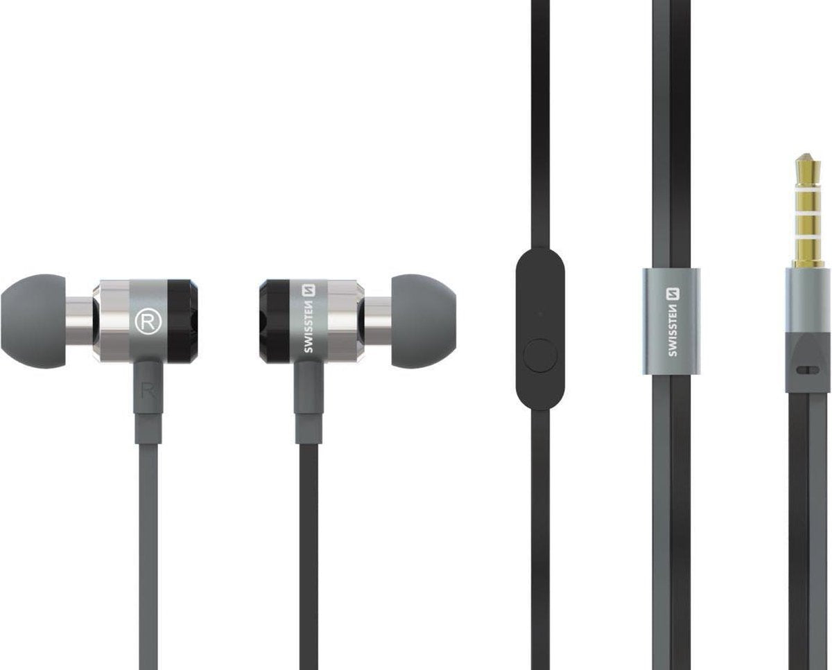 Swissten YS900 Superbass In-Ear Oordopjes - Zwart