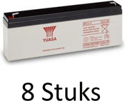 8 Stuks Yuasa lead-acid Batterij NP2.3-12
