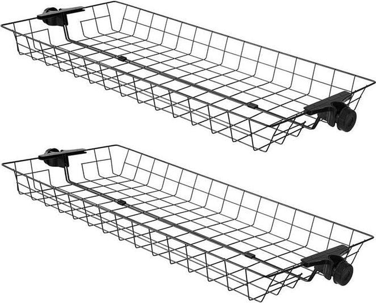 Simpletrade Opbergmand - Manden - Set van 2 - Metaal - 83x8x38 cm