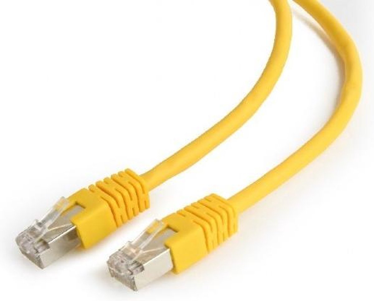 FTP Cat6 patchkabel geel 5 meter