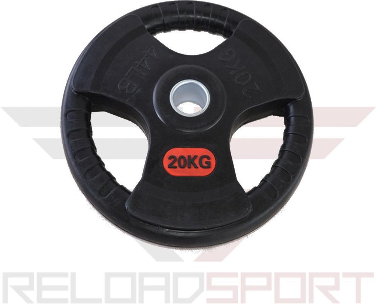 ReloadSport - Tri-grip Halterschijf - 2x 20KG - 50mm