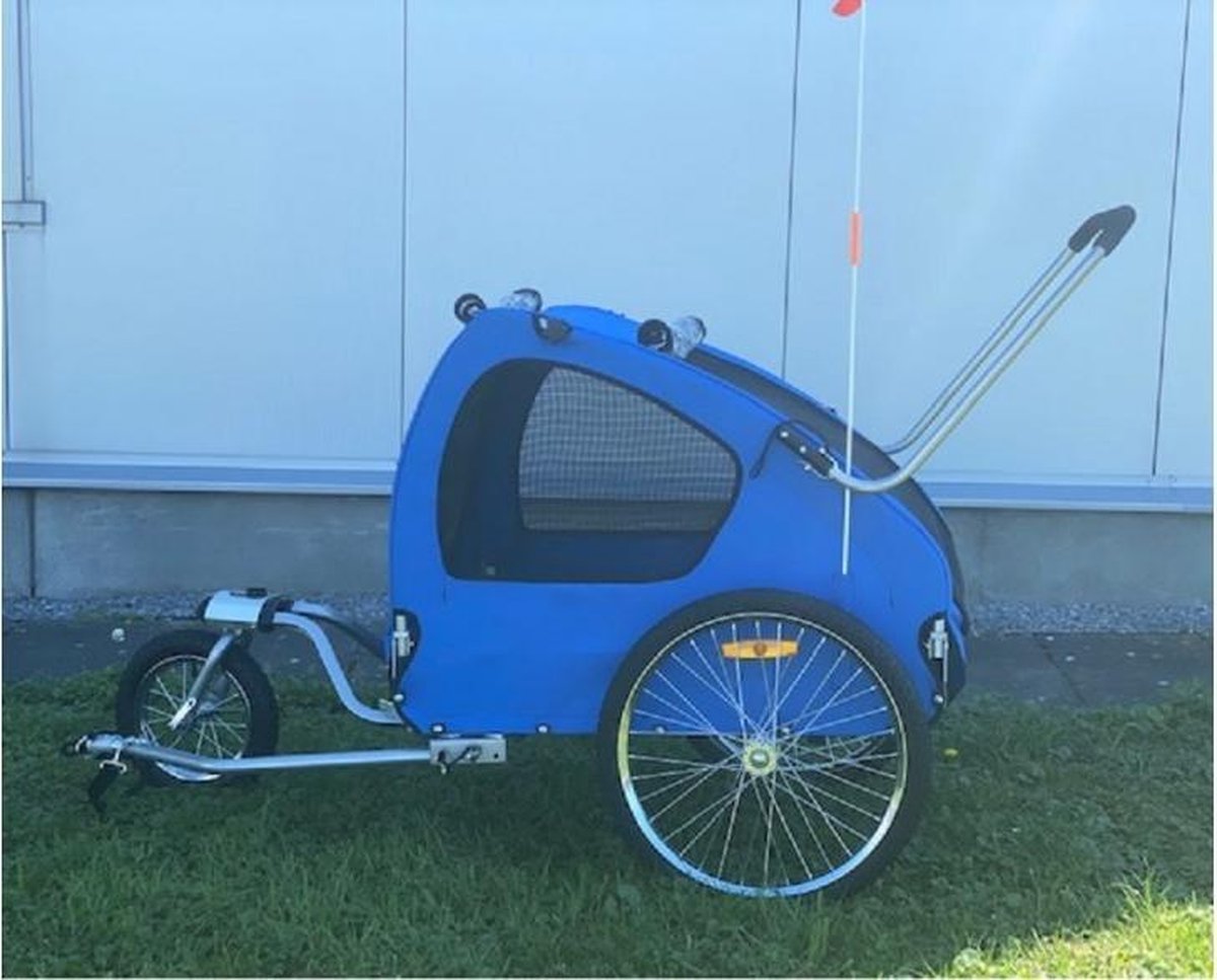 Hondenfietskar + Jogger Giant Blauw