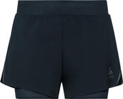 ODLO Zeroweight 3'' 2in1 Short Dames - zwart - maat XS