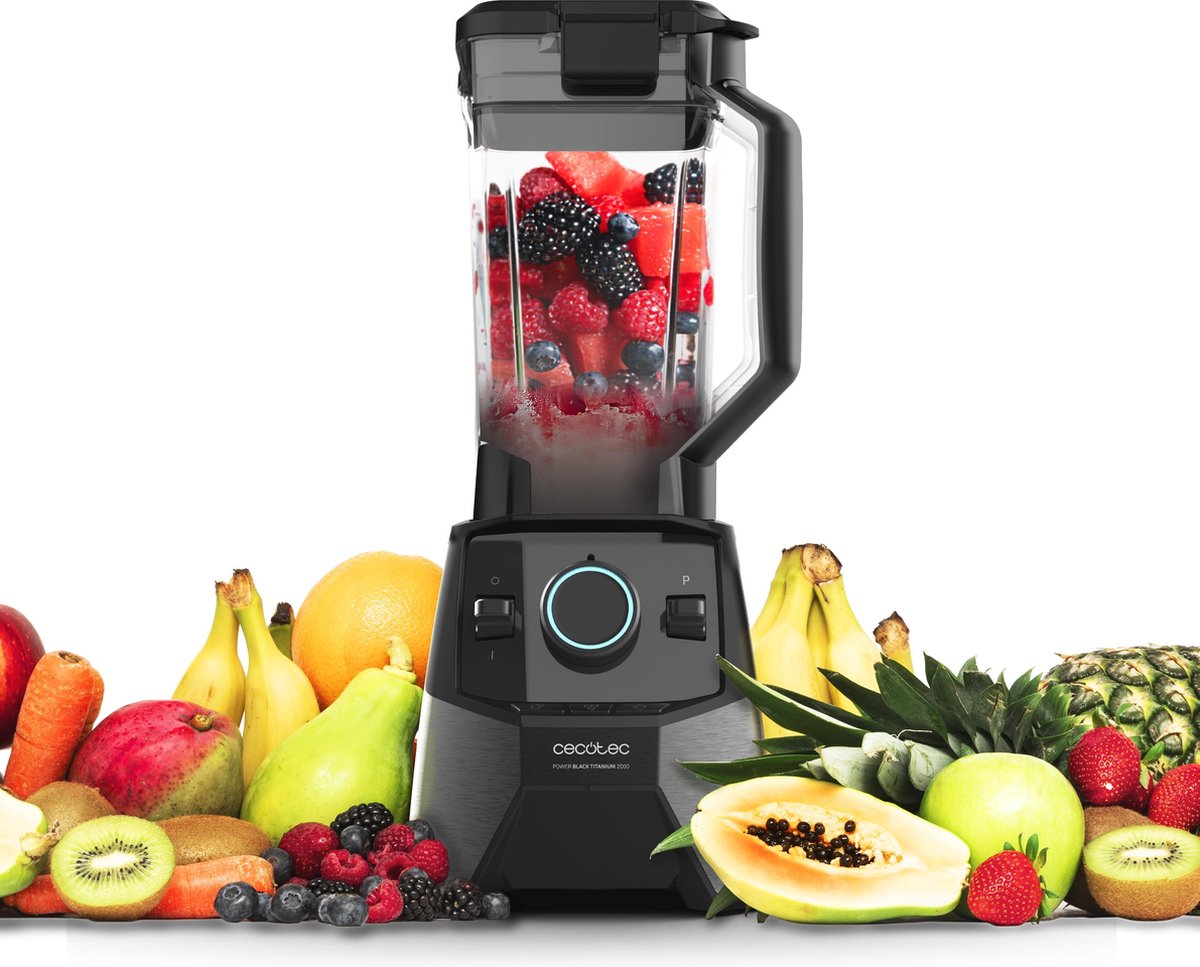 Mixer Cecotec Power Black Titanium 2000 Pro 2000W Zwart