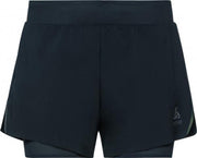 ODLO Zeroweight 3'' 2in1 Short Dames - zwart - maat L