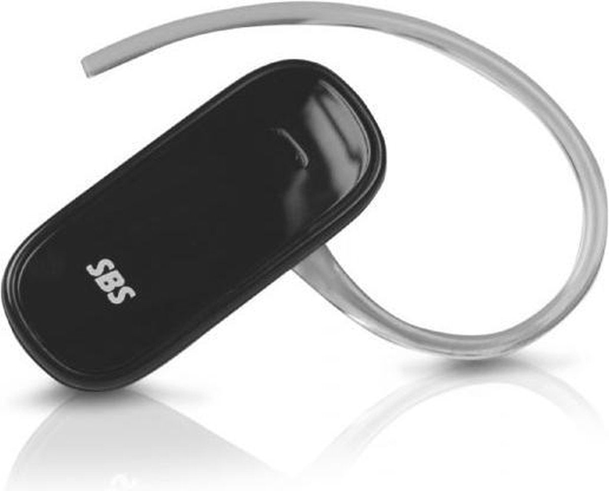 SBS TE0CBH80K oorhaak Monauraal Draadloos Zwart mobiele hoofdtelefoon