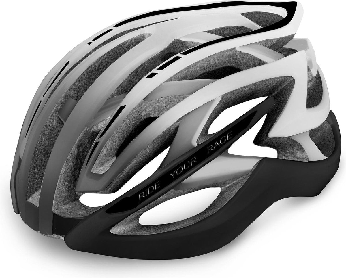 R2 Evo 2.0 Fietshelm Zilver M (54 - 58cm)