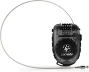 Pacsafe Retractasafe 250-Anti diefstal 4 cijferig Kabelslot-Bruin (Smoke)