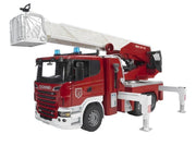 Bruder Scania R-Serie Brandweerwagen met Waterpomp - Speelgoedauto