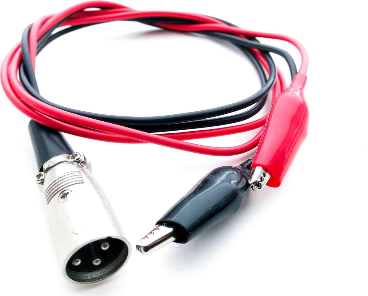 Batterytester testkabel universeel krokodillenklem