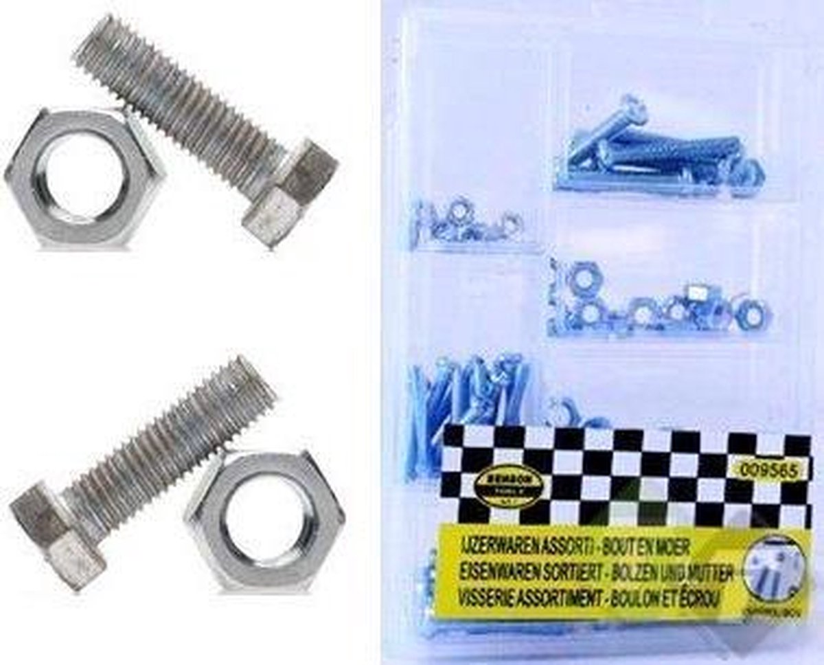 Bout en moer assortiment klein