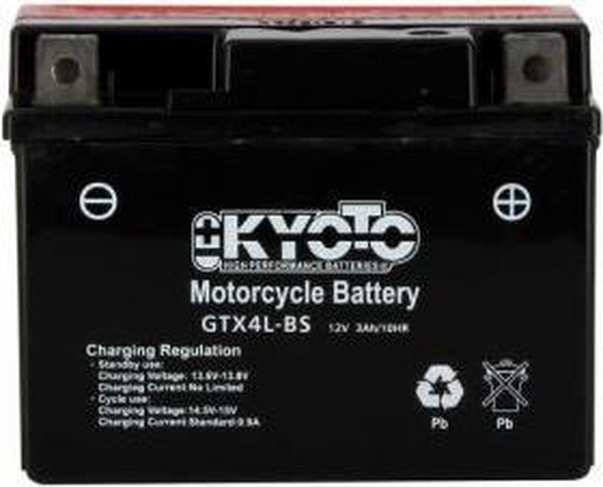 KYOTO YTX4-LBS (onderhoudsvrije vervanger van yb4-lb)