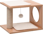 vidaXL Kattenkrabpaal klein met sisal krabmatten 30 cm