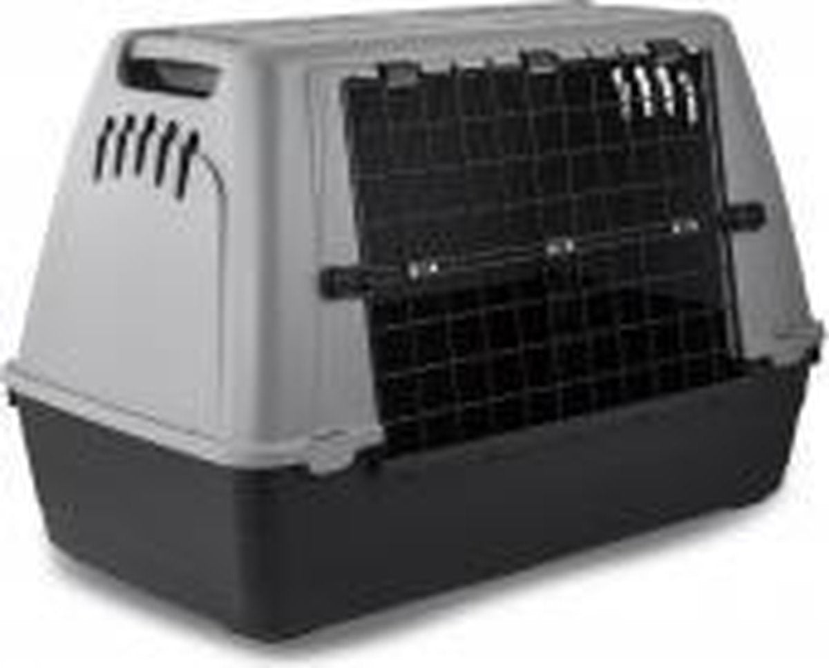 Duvo+ Auto transportbox Baron 80 - Grijs/Zwart - 77 x 43 x 51cm