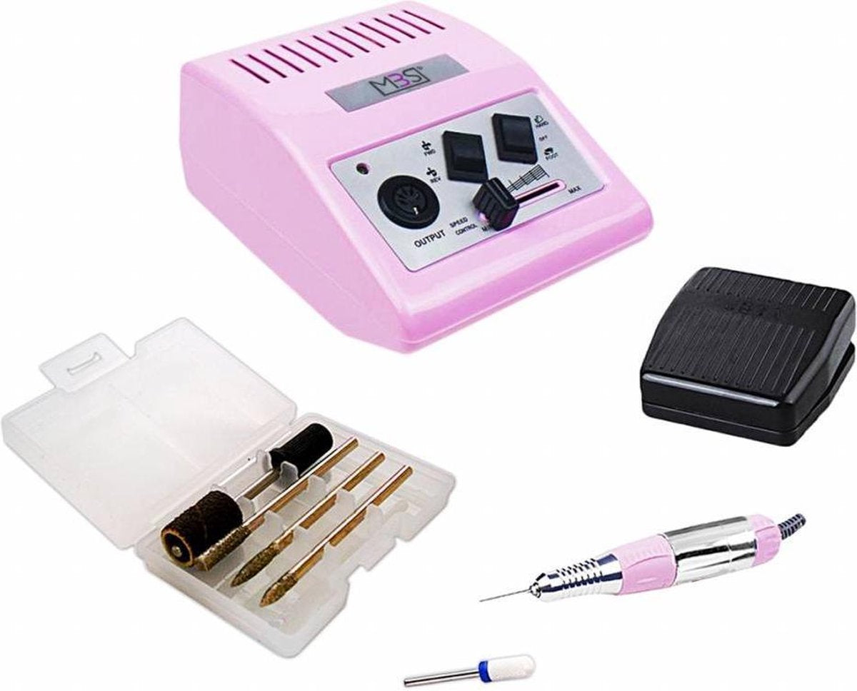 Mega Beauty Shop® Nagelfrees JD500 35Watt Originele MBS® + Keramische frees
