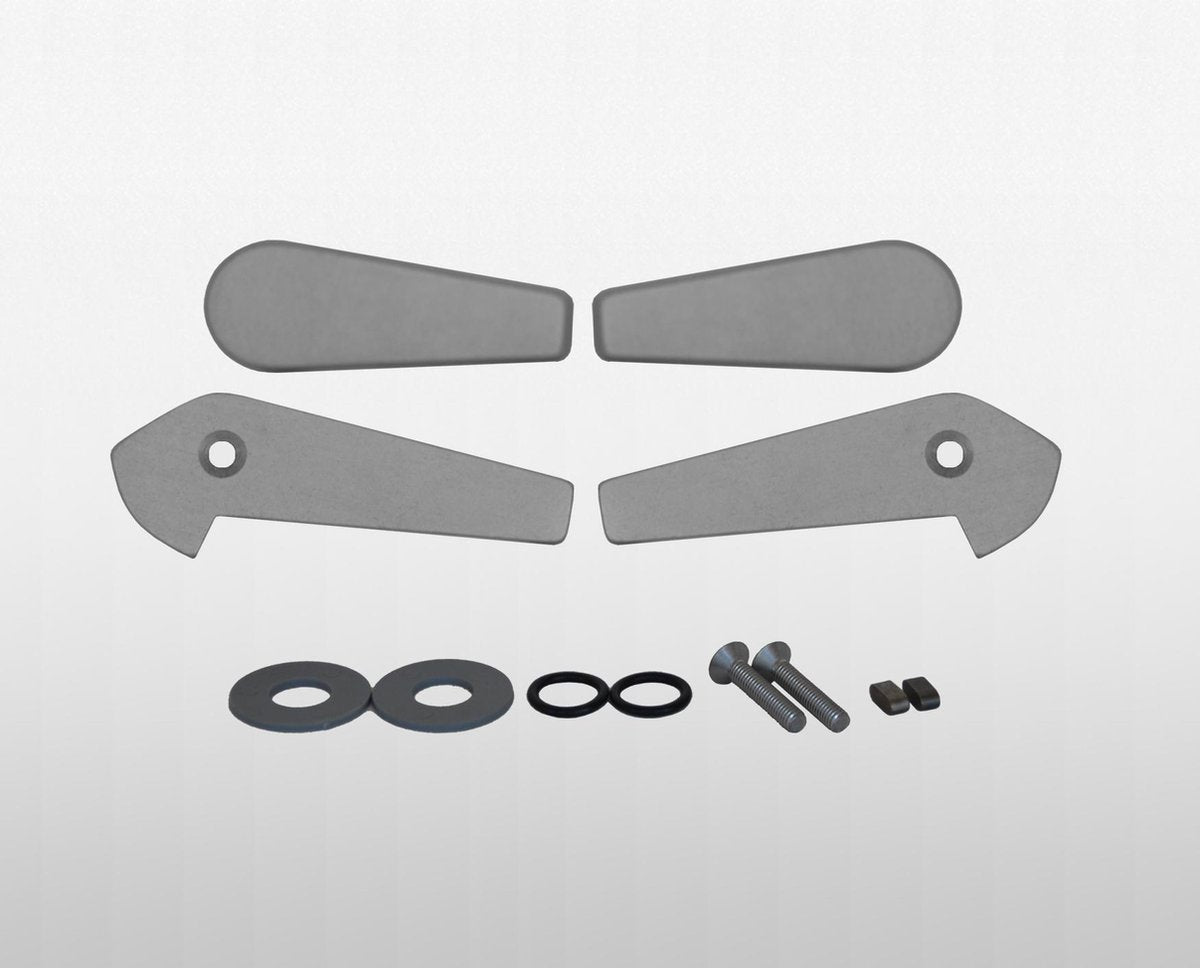 Goïot aluminium Handels (set van 2 stuks) voor Tradition Dekluik