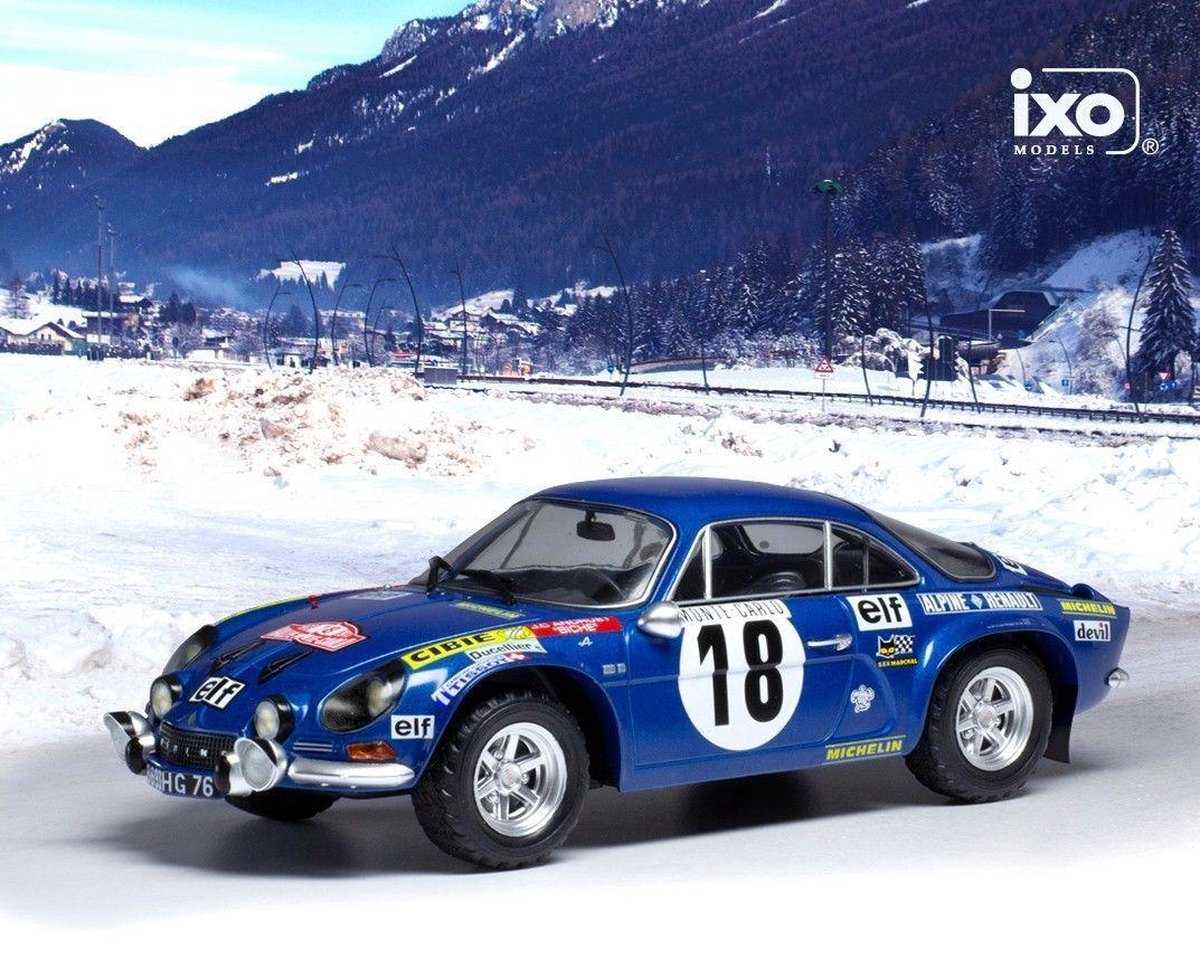 Renault Alpine A110 #18 Rally Monte Carlo 1973