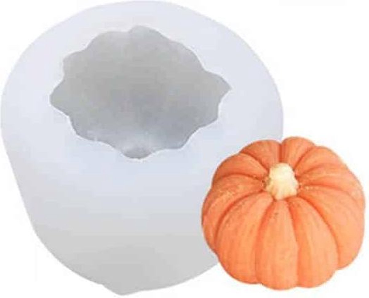 Halloween driedimensionale pompoencake DIY geurkaars siliconen mal