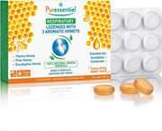 Puressentiel Ademhaling 3 smaken Honing 24 pastilles
